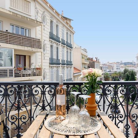 Comfortable Studio W Balcony Cannes Center Tgv Bagian luar foto