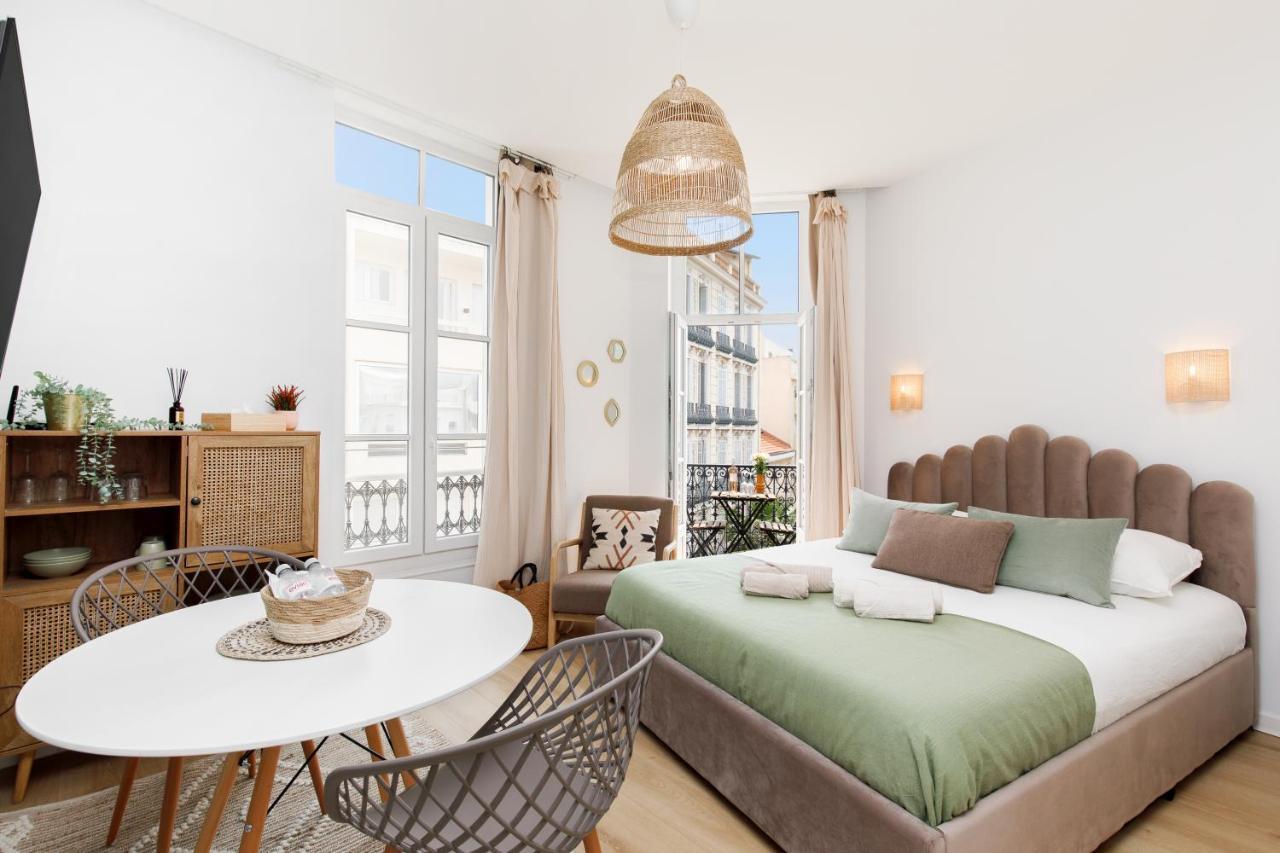 Comfortable Studio W Balcony Cannes Center Tgv Bagian luar foto